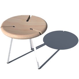 Little stool 3D Object | FREE Artlantis Objects Download